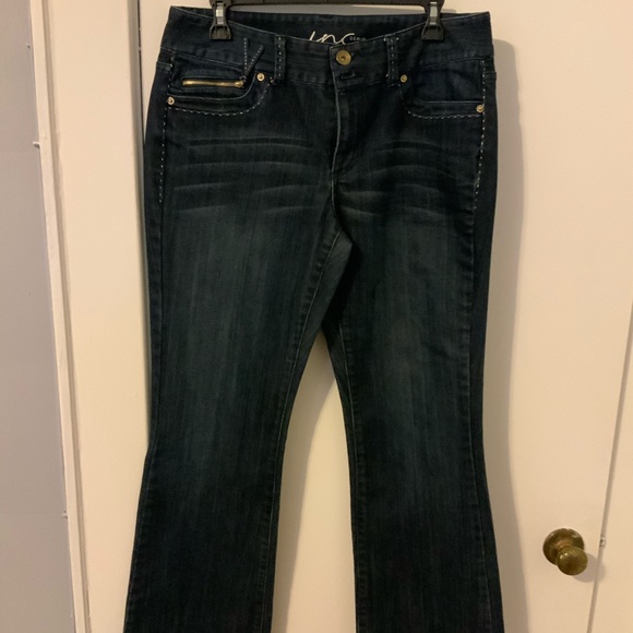 INC boot cut jeans size 12 - Picture 3 of 6